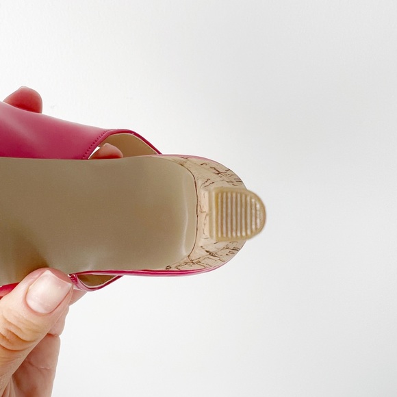 ✨NEVER WORN✨ Guess | Patent Pink, Sling Back Heels, Size 8.5 - Picture 8 of 9